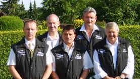 vl. Thomas Scholtz, Roland Gerdum, Thomas Becker, Thomas Bretzke u. Karl Heinz Siemann